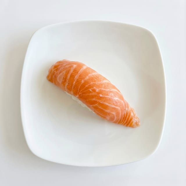Salmon Belly Sushi (Sake Hara).