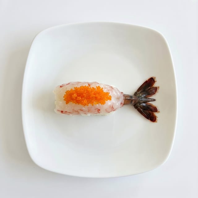 Sweet Shrimp Sushi.