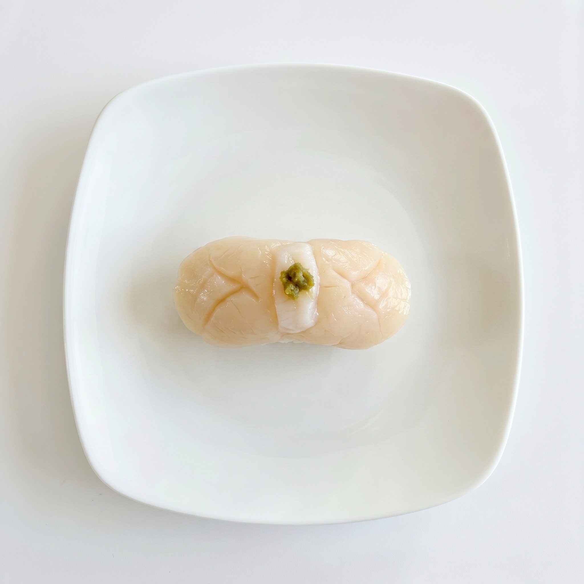 Japanese Scallop Sushi.