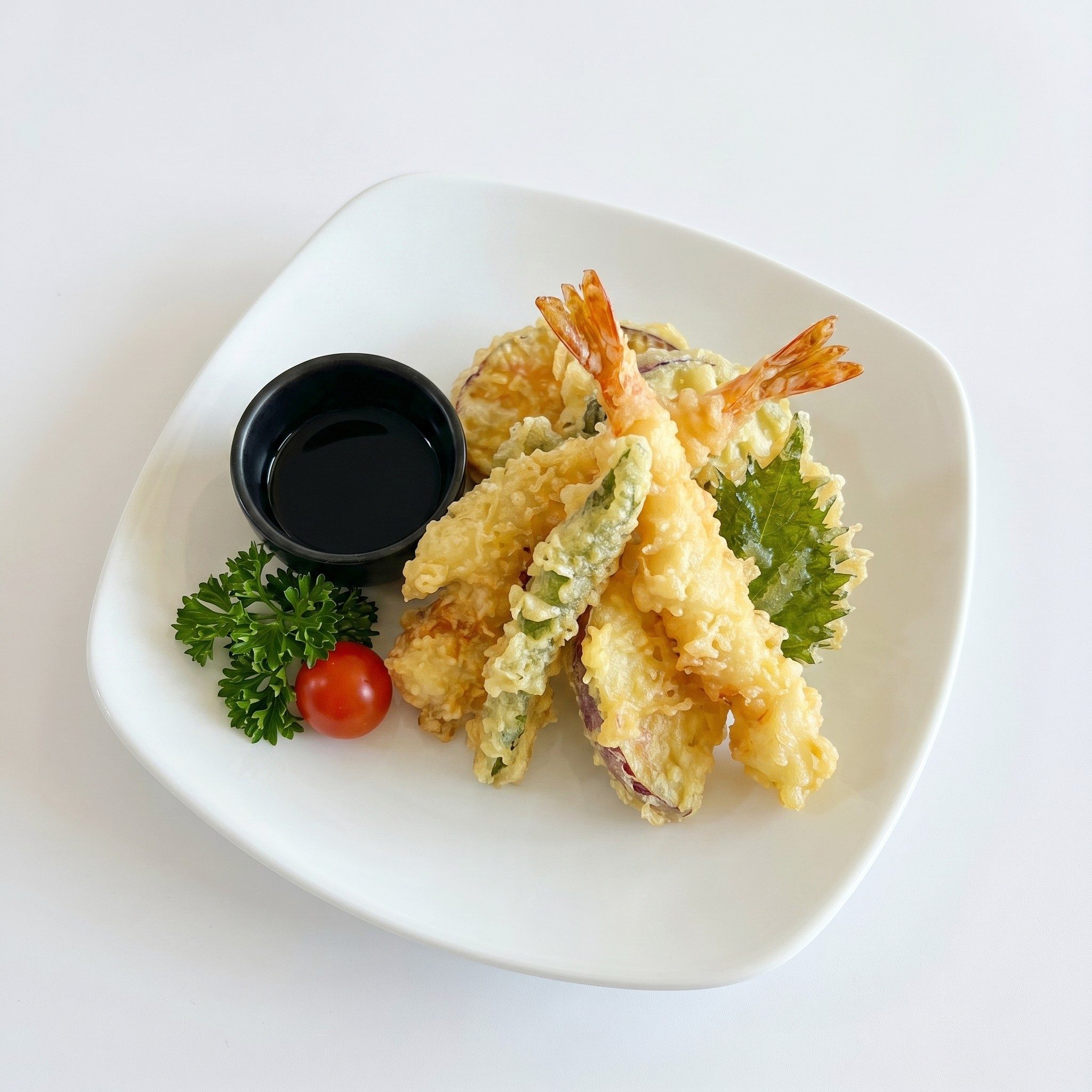 Shrimp & Vegetable Tempura.