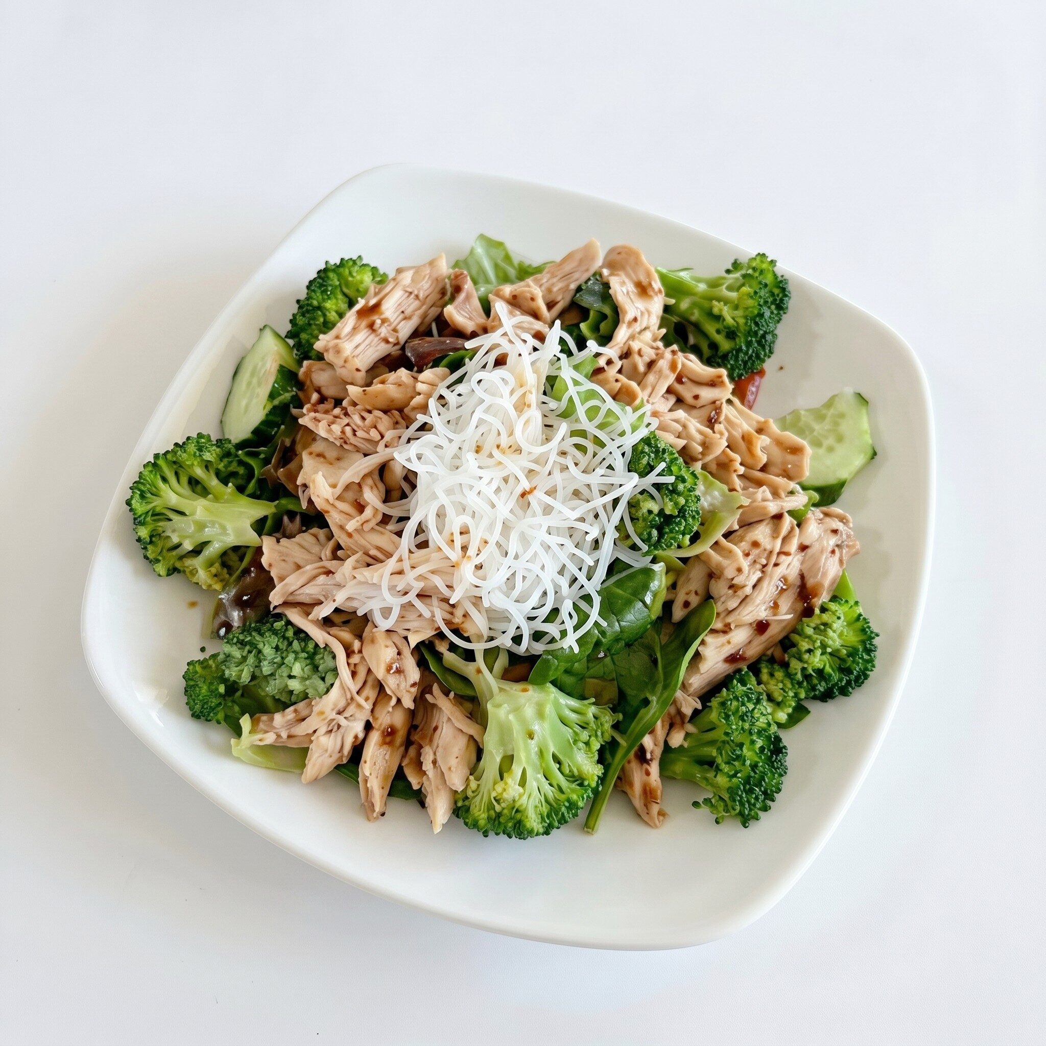 Shredded Chicken Salad.
