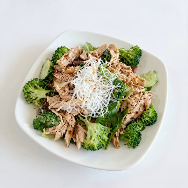 Shredded Chicken Salad.