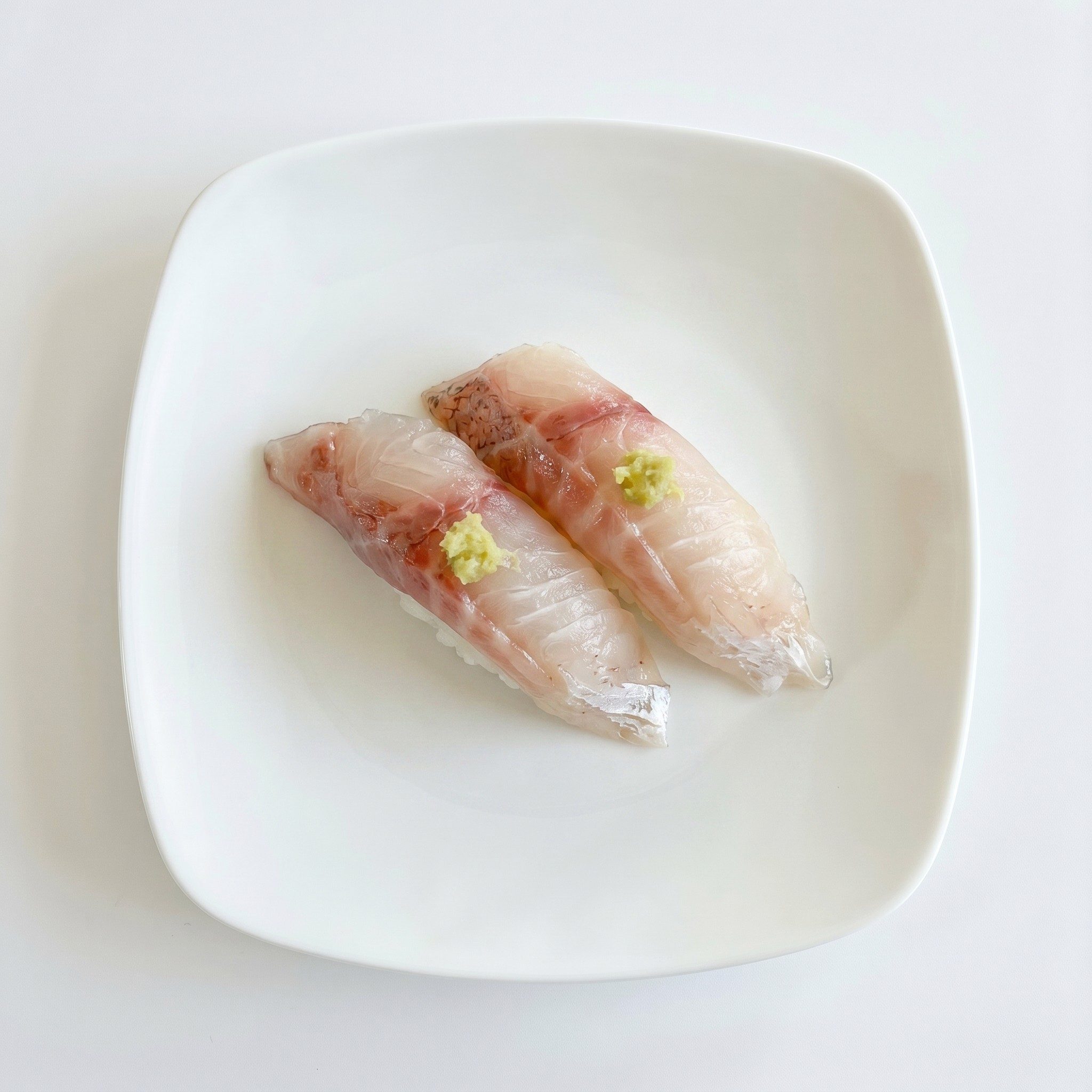 Red Snapper Sushi.