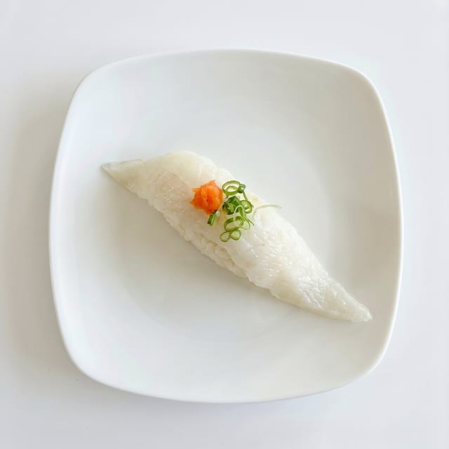 Halibut Sushi.