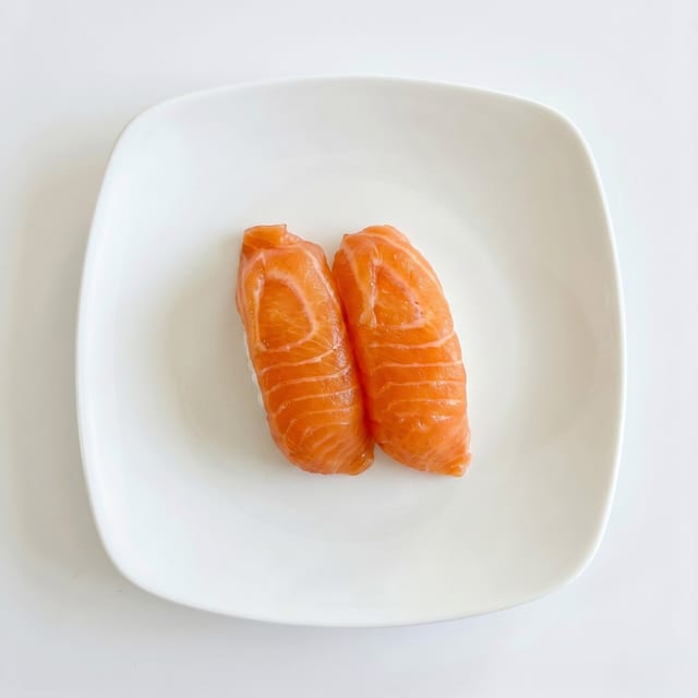 Salmon Sushi.
